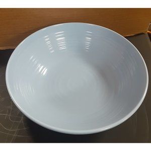 Allen + Roth Melamine Serving Bowl Blue #5269270 NWT